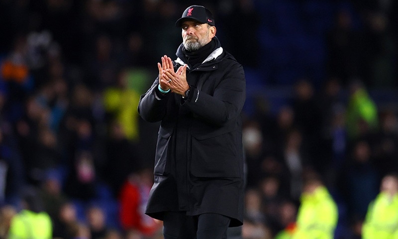 Jurgen Klopp bất lực hoàn toàn với tình cảnh hiện tại