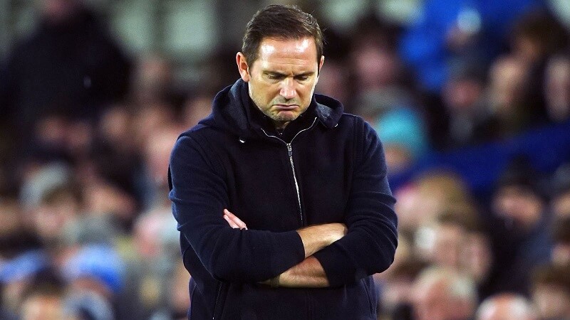 Lampard không thể vực dậy Everton.