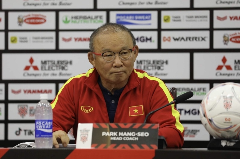 Ông Park không hài lòng với việc thay đổi giờ thi đấu