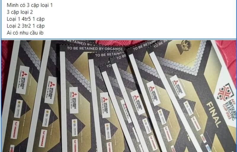 Một bài rao bán trên mạng