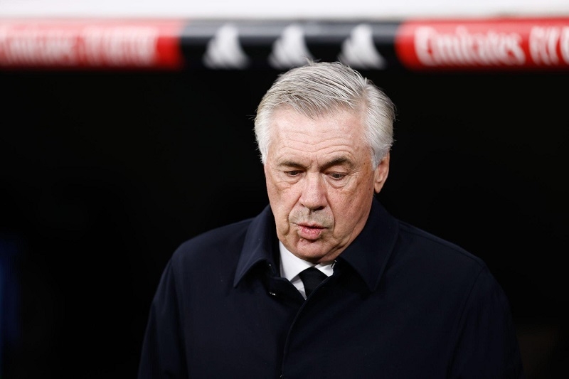 Carlo Ancelotti thêm một lần nữa phải chứng kiến các học trò của mình mất điểm
