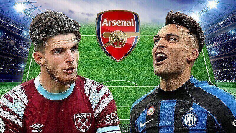 Đội hình cực chất của Arsenal với Declan Rice và nhà vô địch World Cup 2022