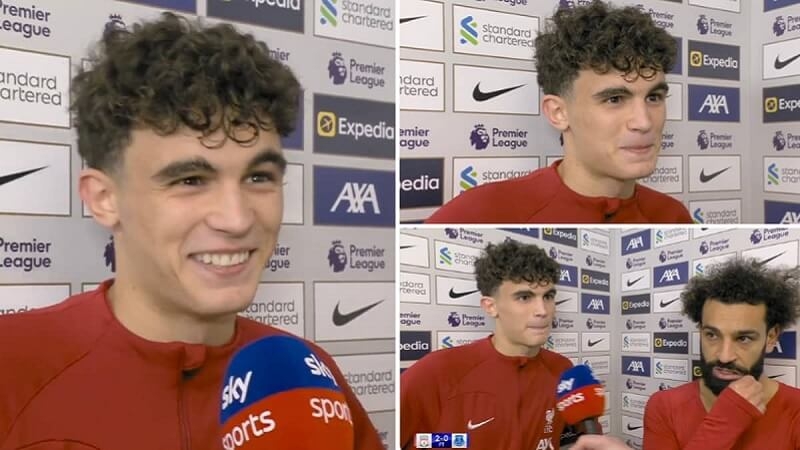 Salah khen ngợi Bajcetic sau trận đấu