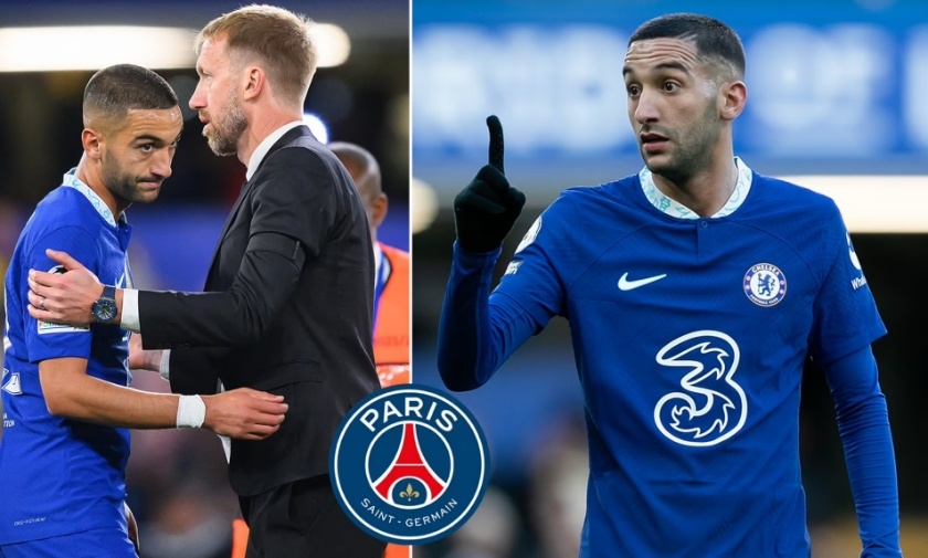 Chelsea dính mác ‘gánh xiếc’ và bị PSG kiện vụ Ziyech