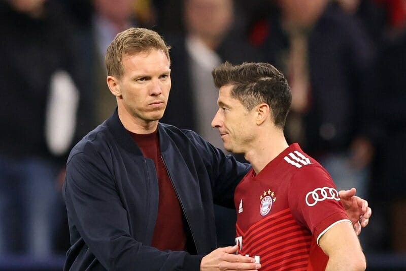 Những bất đồng với Lewandowski khởi mào cho màn chia tay trong cay đắng của Nagelsmann chưa đầy 1 năm sau đó
