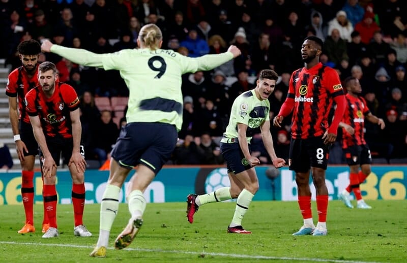 Bournemouth là ứng viên hàng đầu cho suất xuống hạng