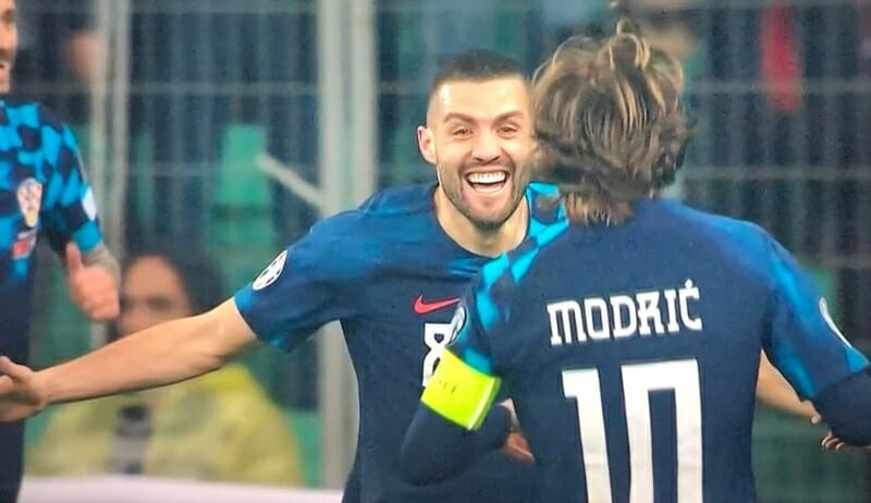 ... không thể ngăn cản Croatia giành chiến thắng 