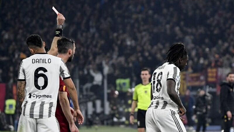 Moise Kean rời sân chỉ sau 40 giây xuất hiện