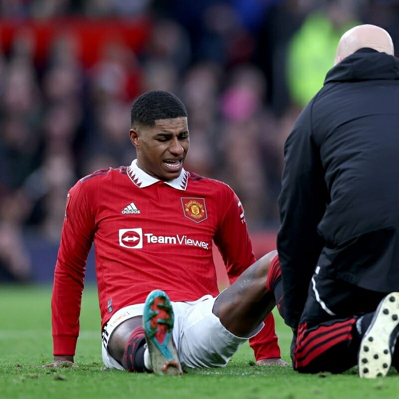 Rashford gặp vấn đề tại trận tứ kết FA Cup vừa qua