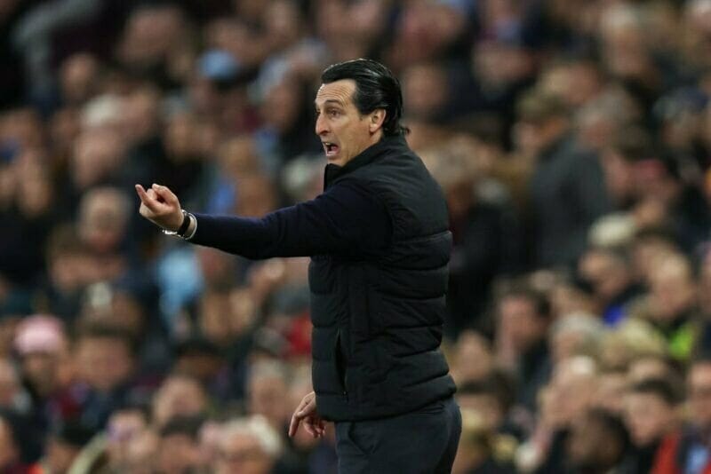 HLV Unai Emery thành công trong việc giữ 3 điểm ở lại Villa Park