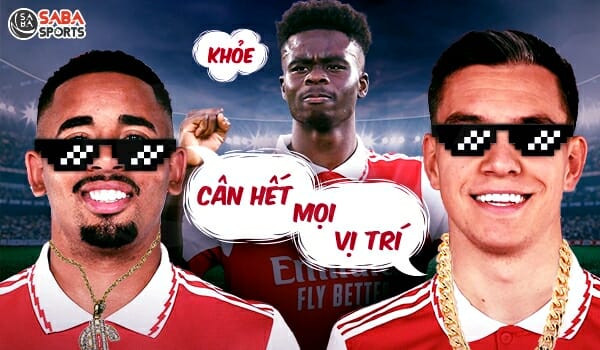 Arteta đã có công thức giảm tải cho Saka mà không cần mua thêm quân