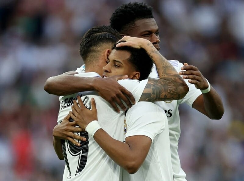 Rodrygo ấn định chiến thắng cho Los Blancos