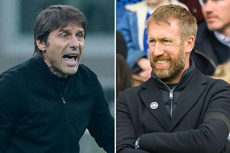 Tottenham và Chelsea còn tệ hơn dưới thời Conte và Potter