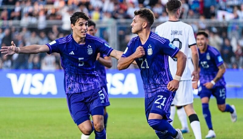 U20 Argentina thắng 5-0 trước U20 New Zealand