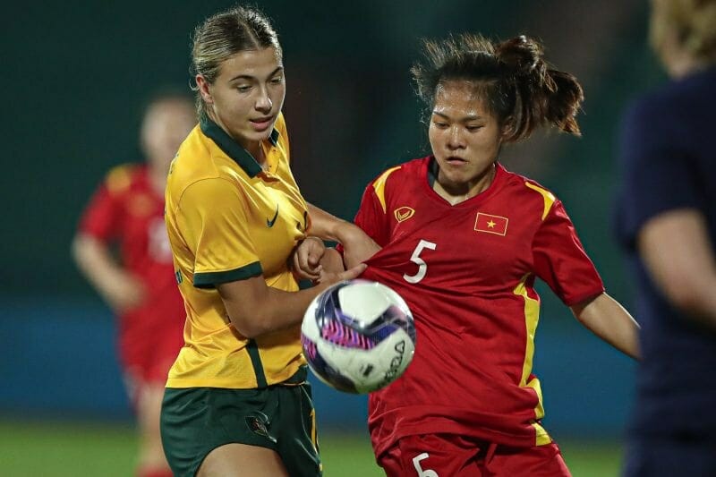 U20 nữ Việt Nam nhận thất bại trước U20 nữ Australia