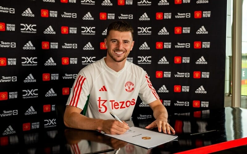 Mount đã là người của Man United