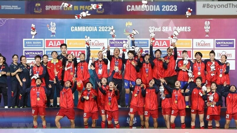 ĐT nữ Việt Nam có 8 lần giành HCV SEA Games