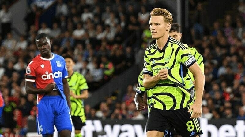 Kết quả bóng đá Crystal Palace vs Arsenal: Pháo thủ thắng trong thế thiếu người 