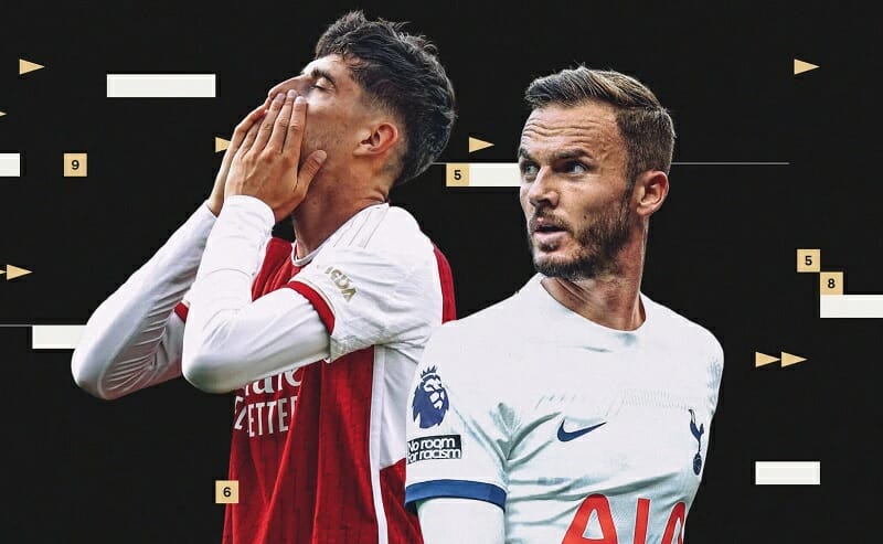 Kết quả bình chọn bản hợp đồng tốt và tệ nhất hè 2023: Maddison đối lập Havertz và Caicedo