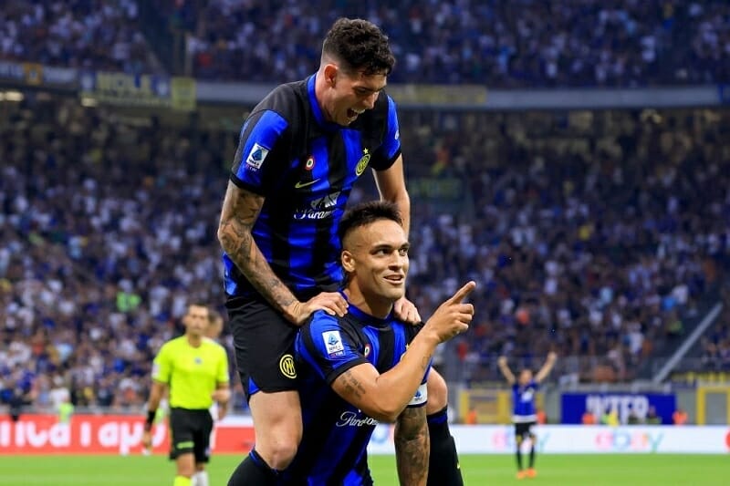 Inter đang dẫn đầu trên BXH