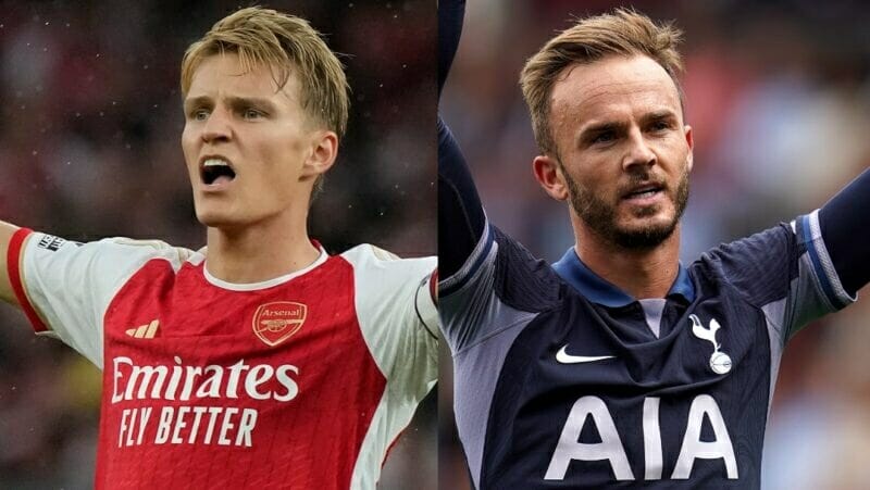 Arsenal vs Tottenham, Ngoại Hạng Anh 2023/24