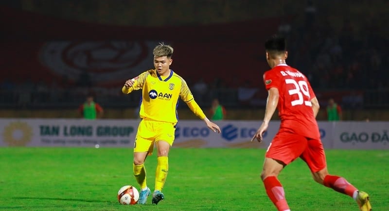 Mùa giải chính thức khép lại đối với Hồ Khắc Lương (Ảnh: Song Lam Nghe An Football Club).