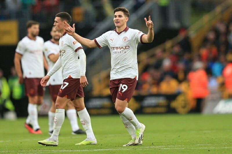 Julian Alvarez đang có phong độ cao.