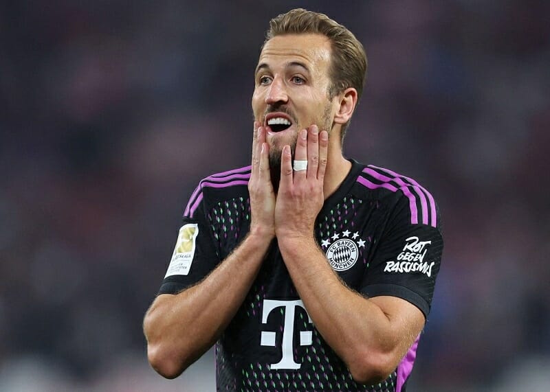 Harry Kane tiếp tục ghi bàn cho Bayern Munich.