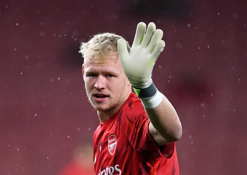 Gia đình nhỏ của Ramsdale vừa đón một bé trai