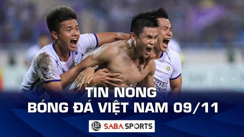 Tin nóng bóng đá Việt Nam hôm nay ngày 09/11: Hà Nội được thưởng khủng sau chiến thắng ở AFC Champions League