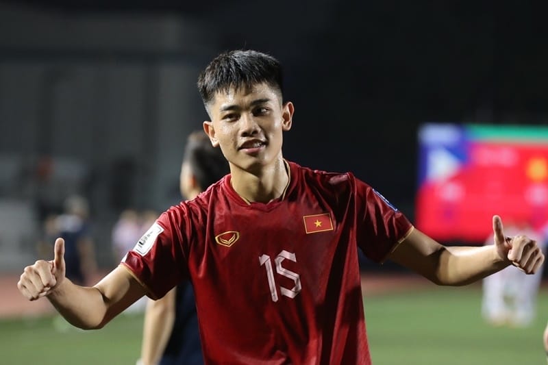 Đình Bắc ấn định tỷ số 2-0. Ảnh: Vietnamnet.