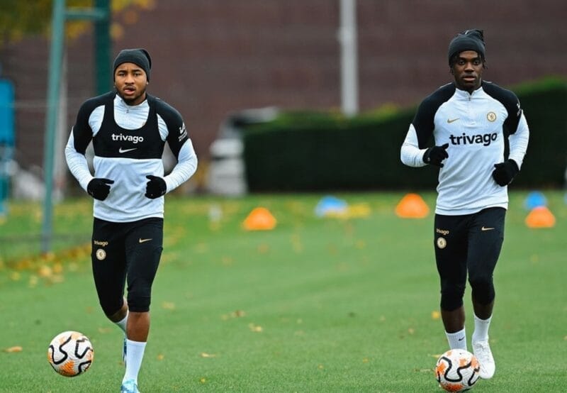 Nkunku và Lavia, Chelsea