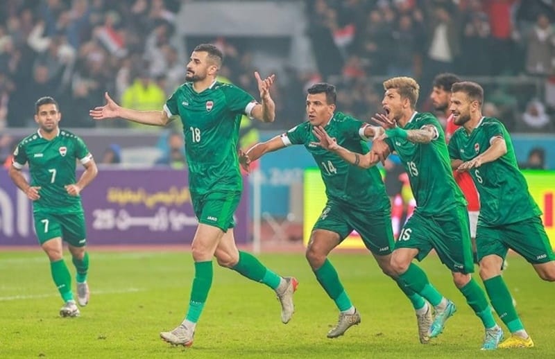 ĐT Iraq có thành tích đối đầu rất tốt trước các đại diện Châu Á.
