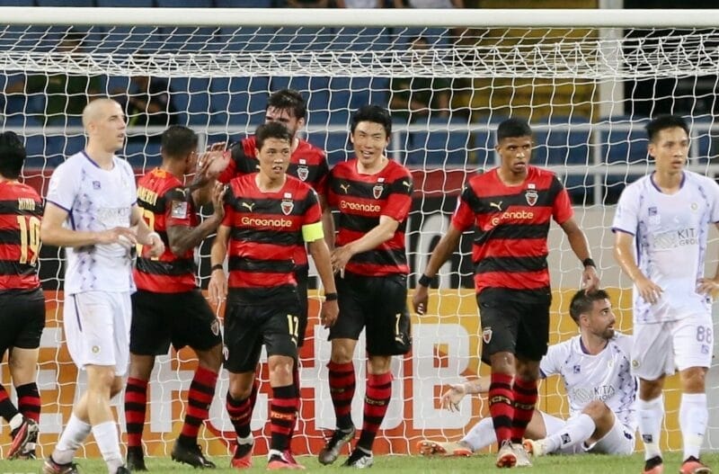 Trực tiếp bóng đá Pohang Steelers vs Hà Nội