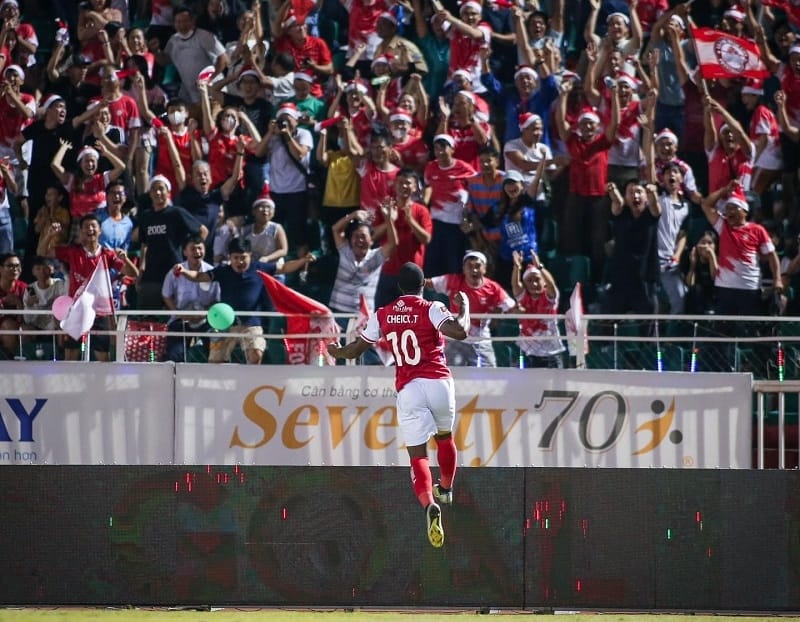 TP.HCM đang chơi thăng hoa dưới thời HLV Phùng Thanh Phương.