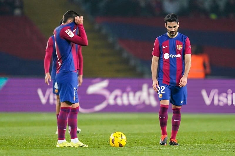 Barcelona bị Villarreal đánh bại với tỷ số 3-5.