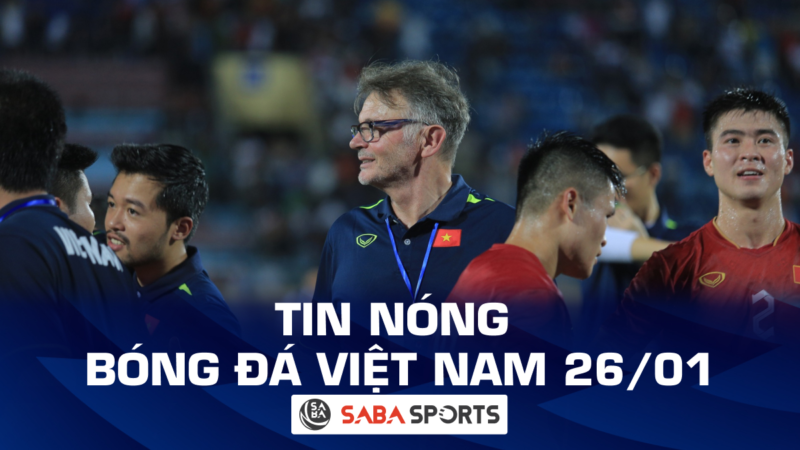 Tin nóng bóng đá Việt Nam hôm nay ngày 26/01: HLV Indonesia vẫn réo tên ĐT Việt Nam, Hùng Dũng có phát biểu đáng chú ý