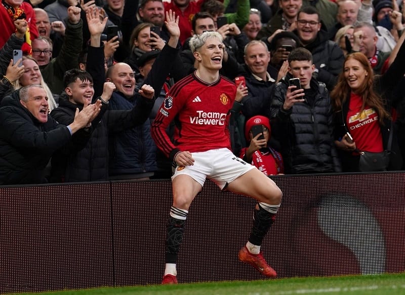 Garnacho có cho riêng mình một cú đúp.