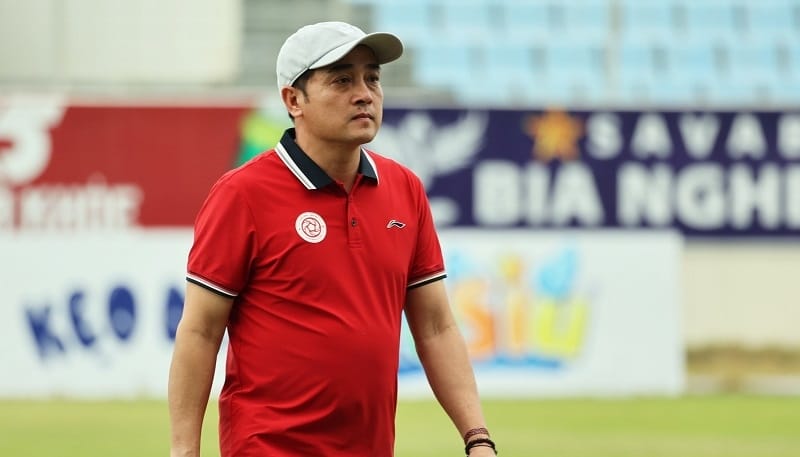 HLV Nguyễn Đức Thắng có khởi đầu gian nan tại Viettel (Ảnh: Thể Công–Viettel FC).