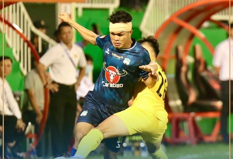 HAGL đang đứng bét bảng xếp hạng (Ảnh: CLB Bóng Đá Hoàng Anh Gia Lai).