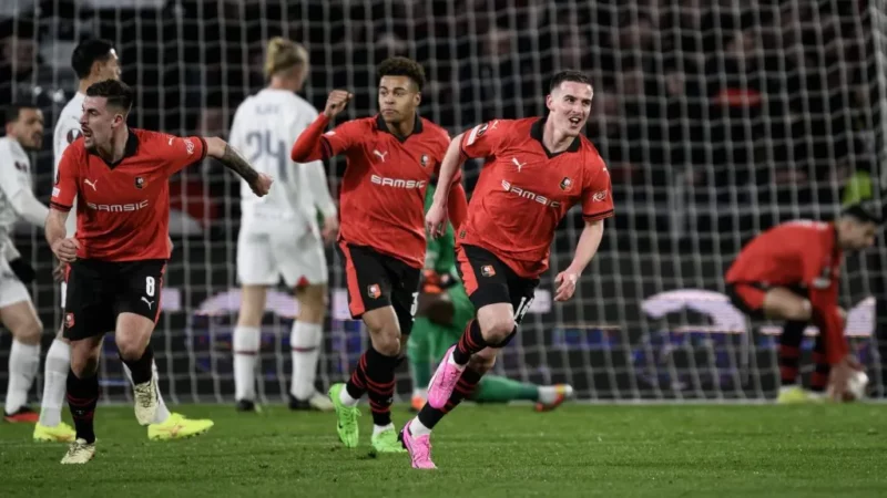 Rennes 3-2 AC Milan, kết quả bóng đá hôm nay