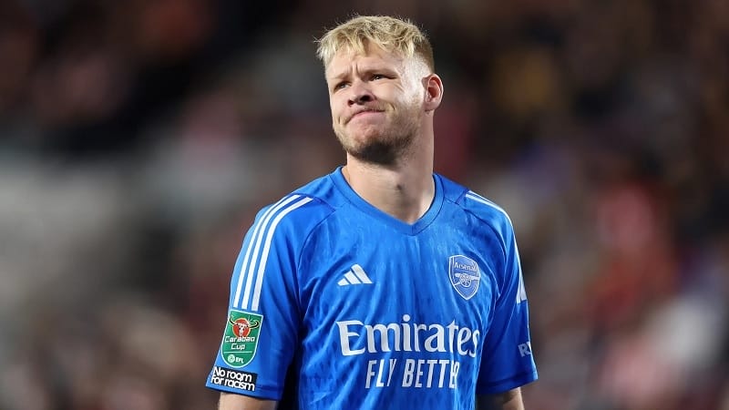 Arsenal vs Brentford: Ramsdale chờ sánh ngang huyền thoại