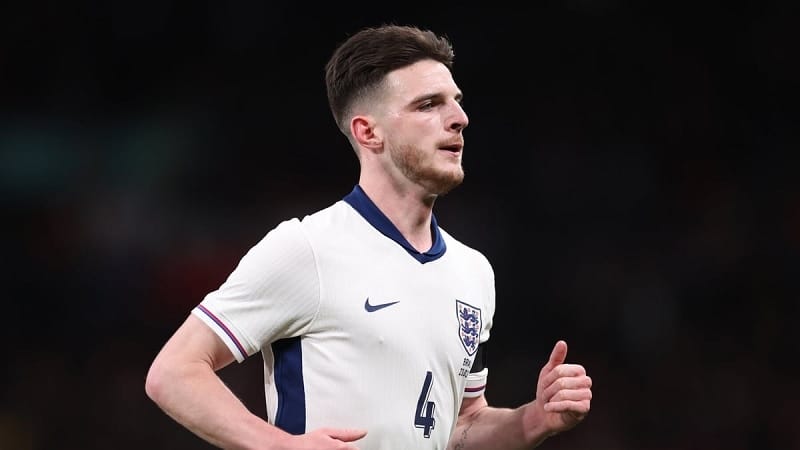 Declan Rice là trụ cột của tuyển Anh