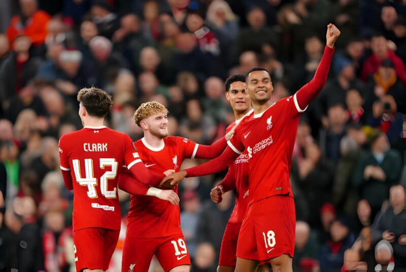 Liverpool dễ dàng đè bẹp Sparta trên sân nhà (Ảnh: GETTY).