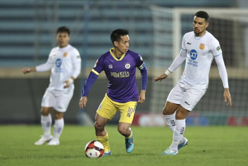 Nam Định có thể cầm hòa Hà Nội FC (ảnh: Vietnamnet).