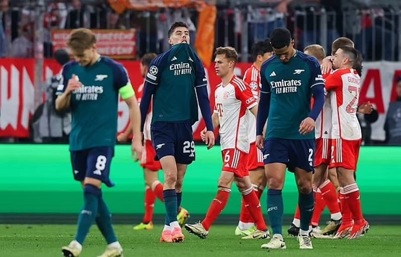 Arsenal và Man City bại trận, Premier League mất suất thứ 5 dự Champions League