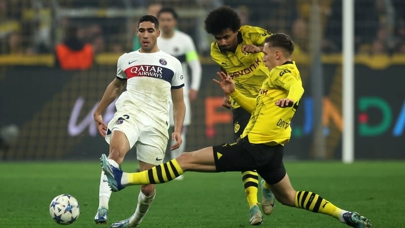 PSG và Dortmund sẽ cạnh tranh nhau vé vào chung kết Champions League