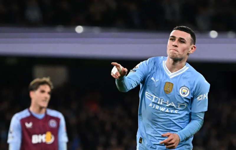 Kết quả bóng đá Man City vs Aston Villa, Phil Foden