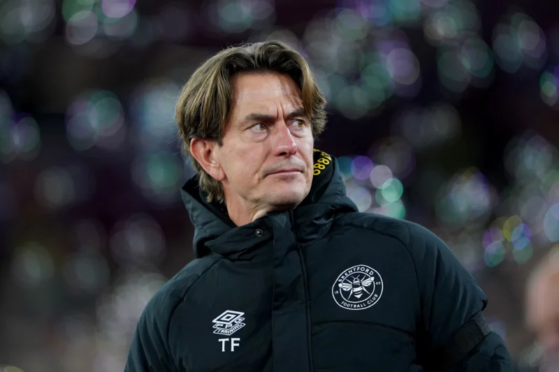 HLV Thomas Frank lọt vào tầm ngắm của Man United.