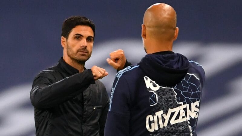 Arteta bảo vệ Pep Guardiola và Man City.